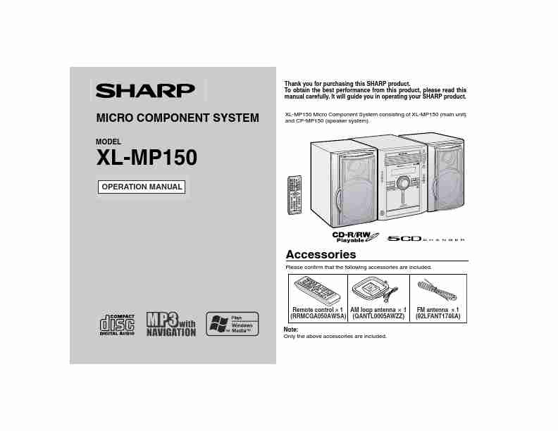 Sharp Stereo System XL-MP150-page_pdf